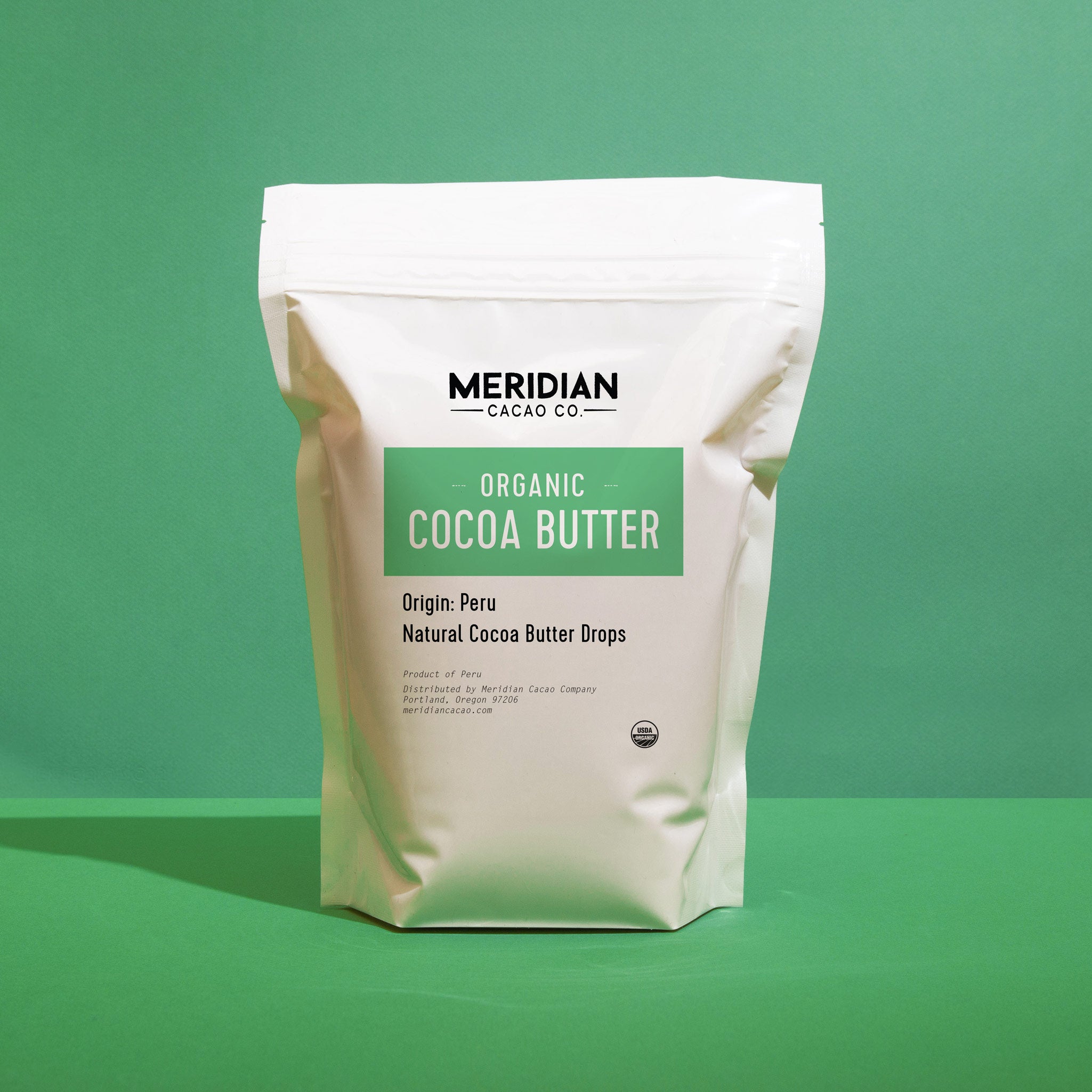 Peruvian Butter Natural Cocoa Butter – Meridian Cacao Co